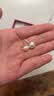 黛米S925银无核馒头圆10-11mm极简系列淡水珍珠耳钉生日礼物送女友 实拍图