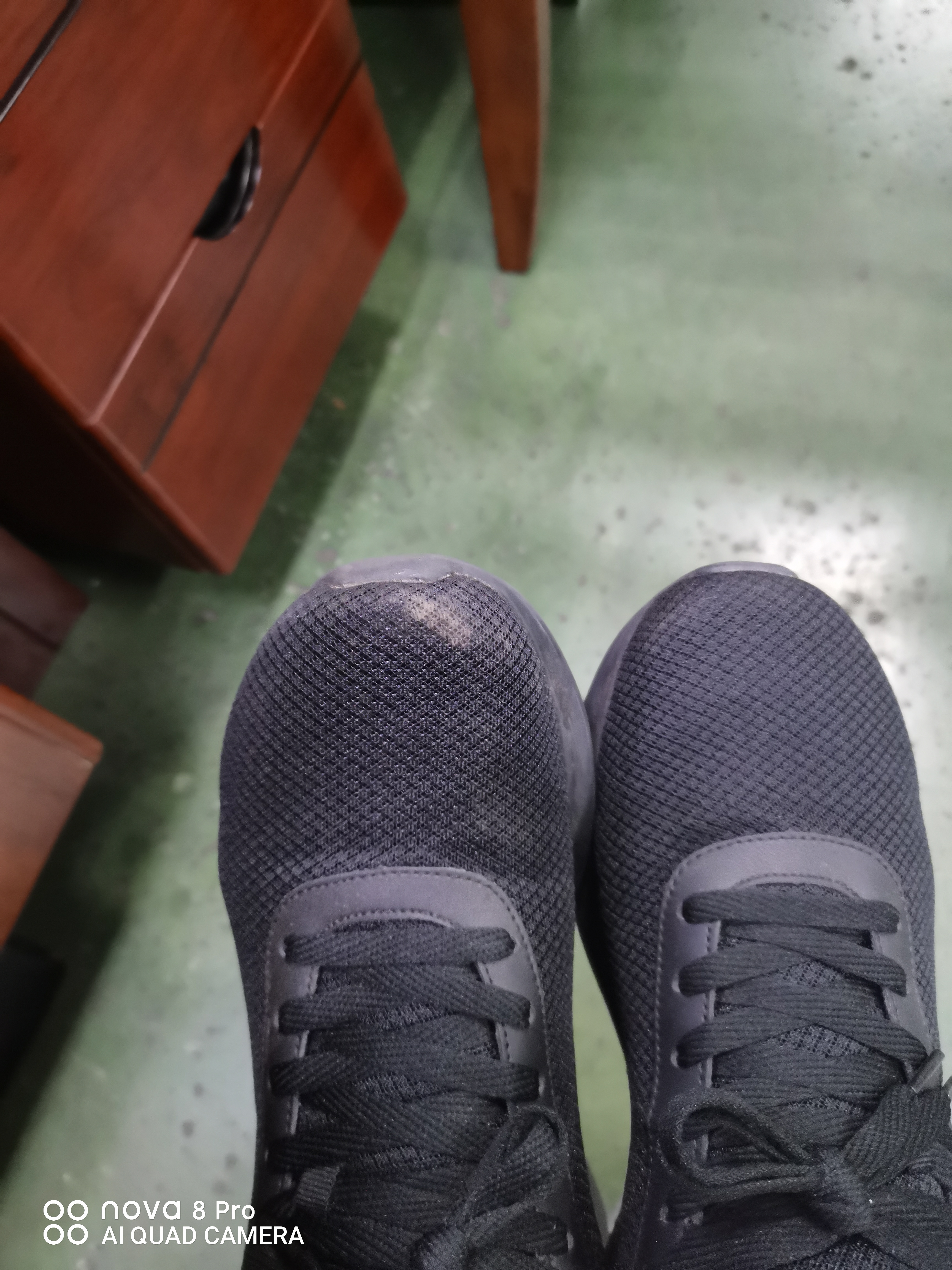 361°运动鞋男鞋秋季透气网面舒适轻便通勤鞋男士黑色百搭休闲跑步鞋子 实拍图