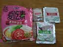 康师傅方便面 爱吃素 番茄鲜蔬面99g*5袋 泡面袋装速食 不含五辛素食 实拍图