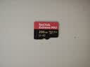 Sandisk闪迪256GB TF（MicroSD）内存卡 A2 4K V30 U3 C10 至尊超极速移动存储卡 读速200MB/s 写速140MB/s 实拍图