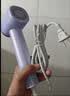 松下（Panasonic）【护发看得见】空气发梳负离子高速护发吹风机家用低噪速干电吹风送女生生日礼物云雾紫EH-WNE6M 实拍图