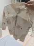 童泰（TONGTAI）宝宝秋衣套装春秋季纯棉婴儿衣服儿童高腰护肚家居服棕色73cm 实拍图
