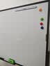 得力白板写字板120*90cm H型碳钢支架式磁吸书写移动升降办公会议黑板家庭辅导培训33715【升级双面】 实拍图