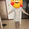 梵迪拉（F.DYRAA）泳衣女士温泉遮肉显瘦连衣裙子夏季透气游泳衣三件套15024黄色XL 实拍图