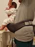 babycare腰凳婴儿背带3D透气面料单手操作解放双手0-36月卡斯尔灰 实拍图