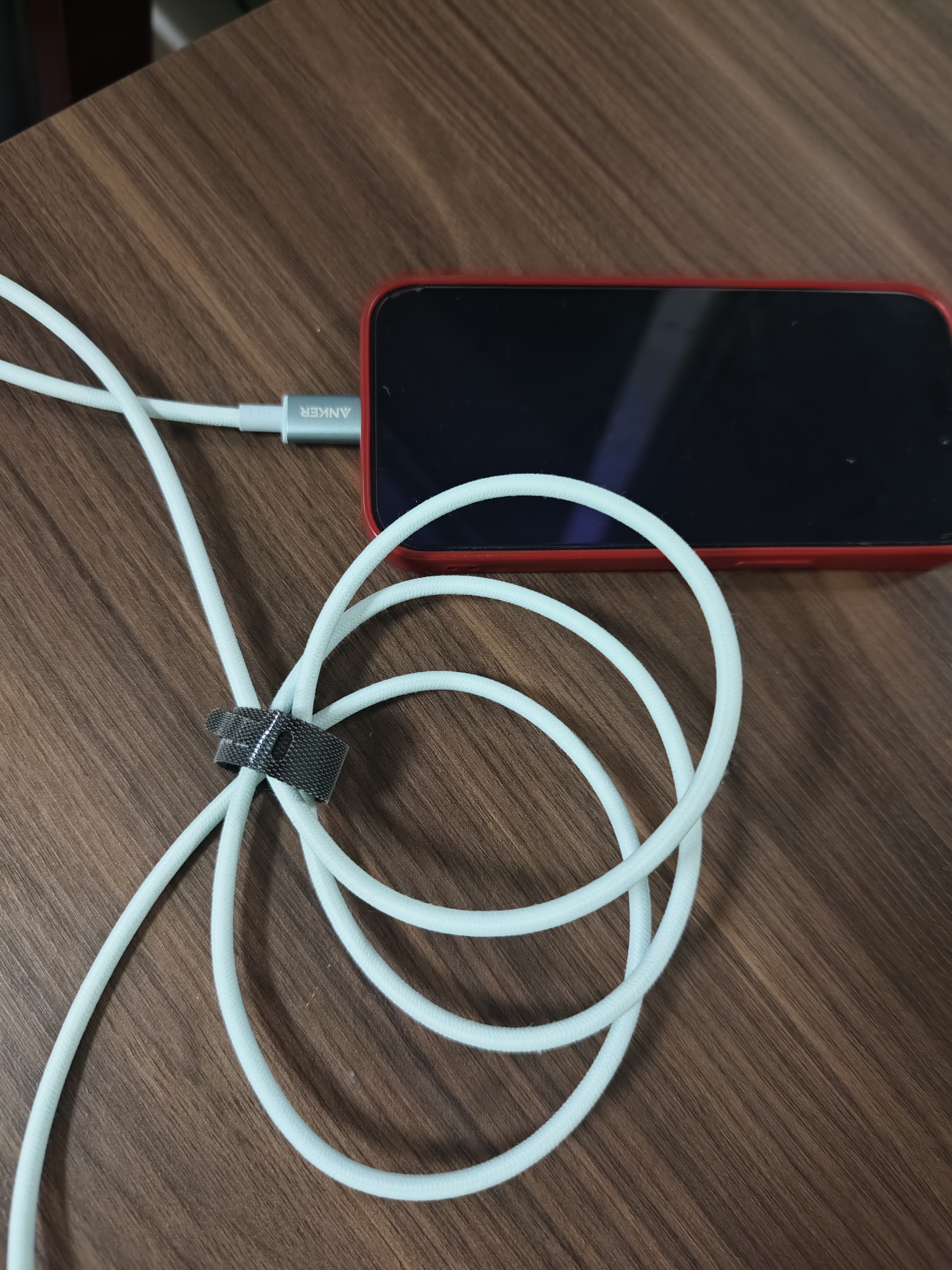 ANKER安克冰点充30W充电器头套装数据线 type-c快充45W/20W适配17iPhone18promax14苹果15手机 【苹果15-17套装-蓝】45W安心充+线1.8m 实拍图