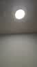 惠普精工led卧室吸顶灯三防灯超薄简约儿童书房餐厅阳台过道灯具37CM白光 实拍图