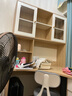 林氏家居书桌书柜一体现代简约电脑桌书桌学习桌子书架写字桌椅套装JV7V JV3V-A书桌+BY008-A电脑椅 书桌 实拍图