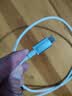 ANKER安克100W冰点快充线【包邮】双头type-c数据usb线编织充电线适用苹果18/17/iPhoneDuo/耳机电脑 【蓝色】100W编织线 1米 实拍图