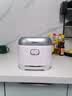 美的（Midea）【美食大赛同款】小碧玉MAX电饭煲家用小型2-3-4人0涂层电饭锅3升316L不锈钢低糖沥米饭RE362LS 实拍图
