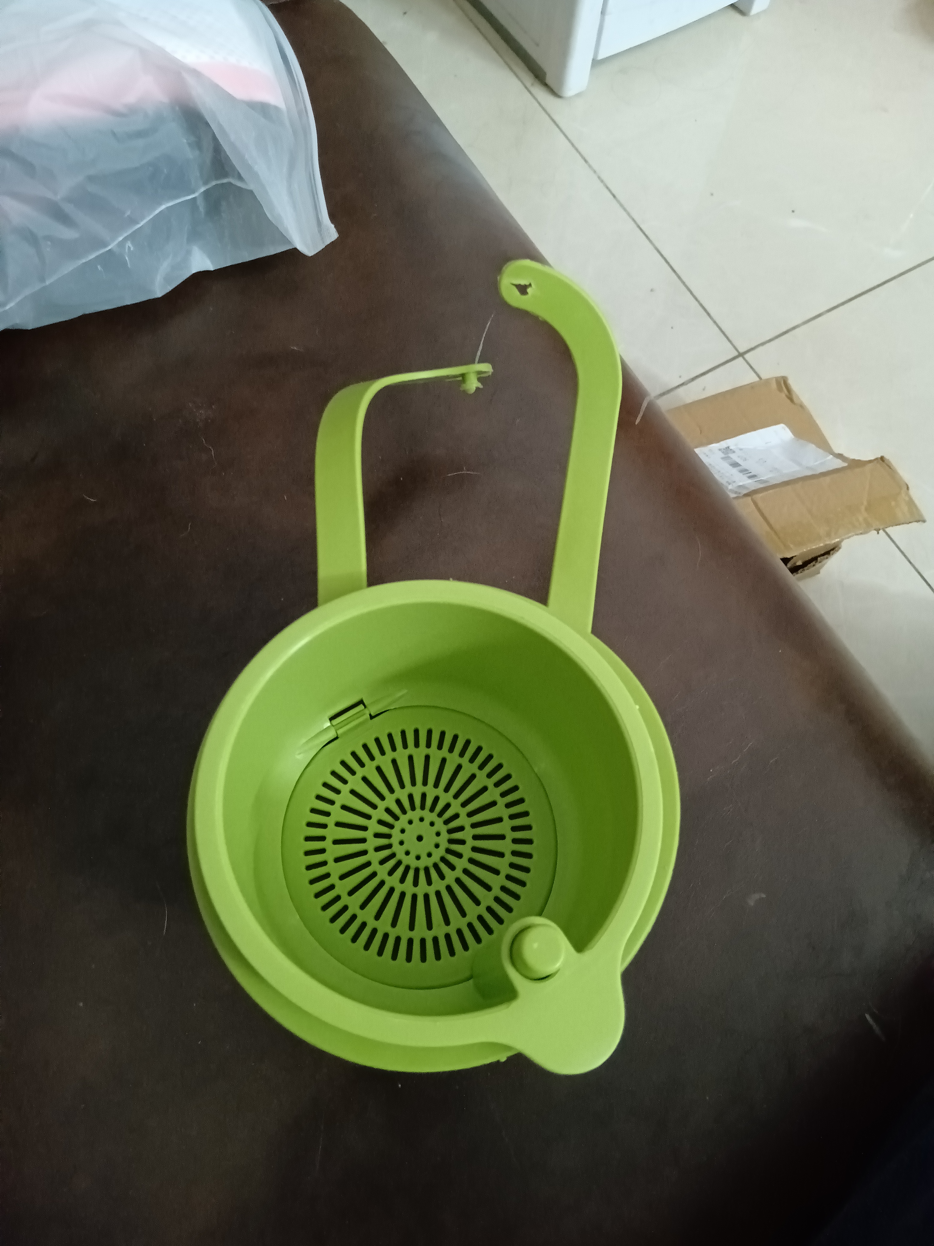【全网爆款】可挂式水槽沥水篮家用厨房水槽分离食物残渣过滤篮 挂式沥水篮 1个装 颜色随机 实拍图