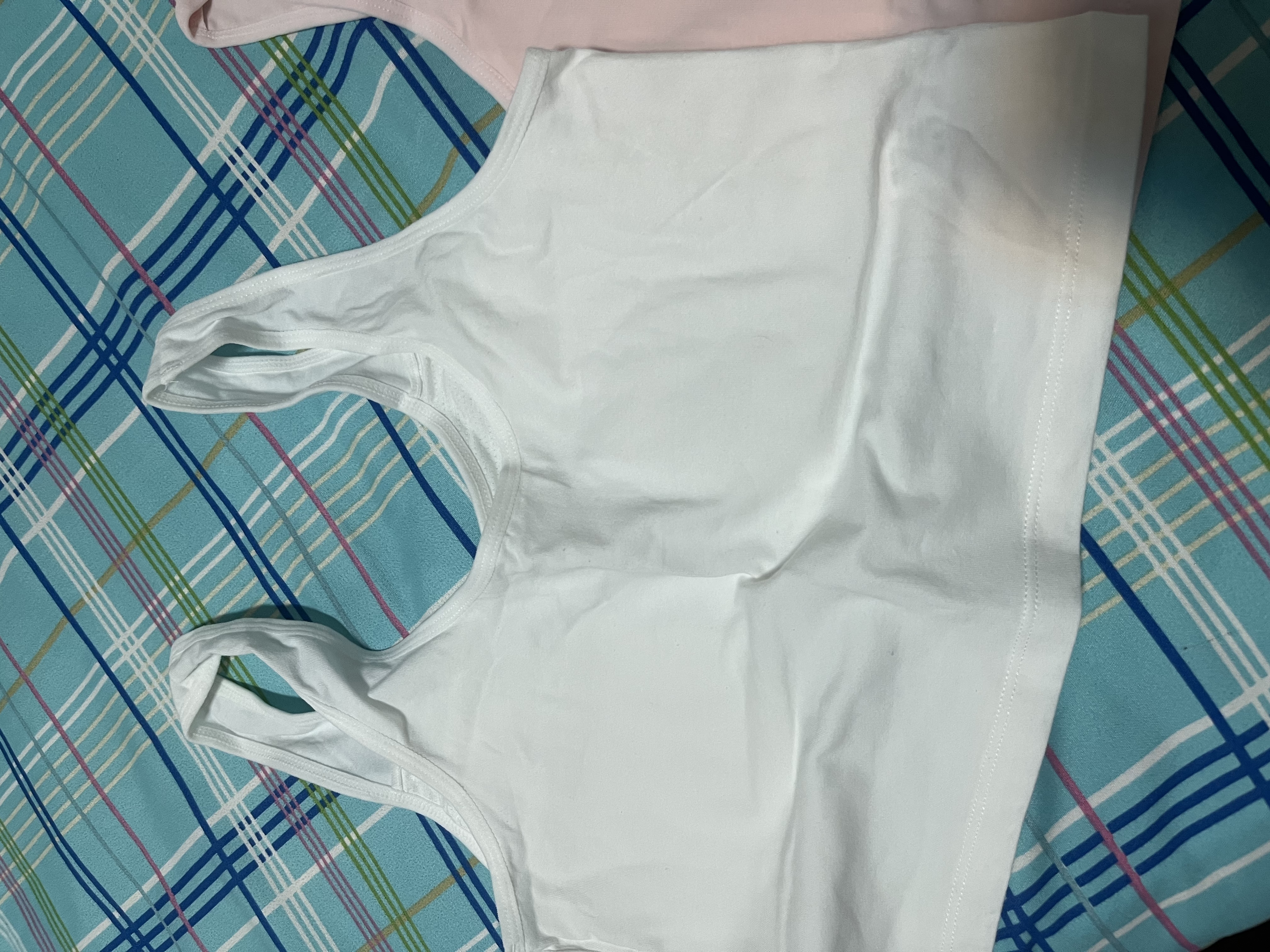 俞兆林2件装儿童内衣青春发育期9-12岁大童女孩中小学生少女长款小背心 实拍图