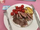 大鲜田 进口谷饲M3原切眼肉牛排净重1.5kg厚切雪花牛肉生鲜美洲源头直发 实拍图