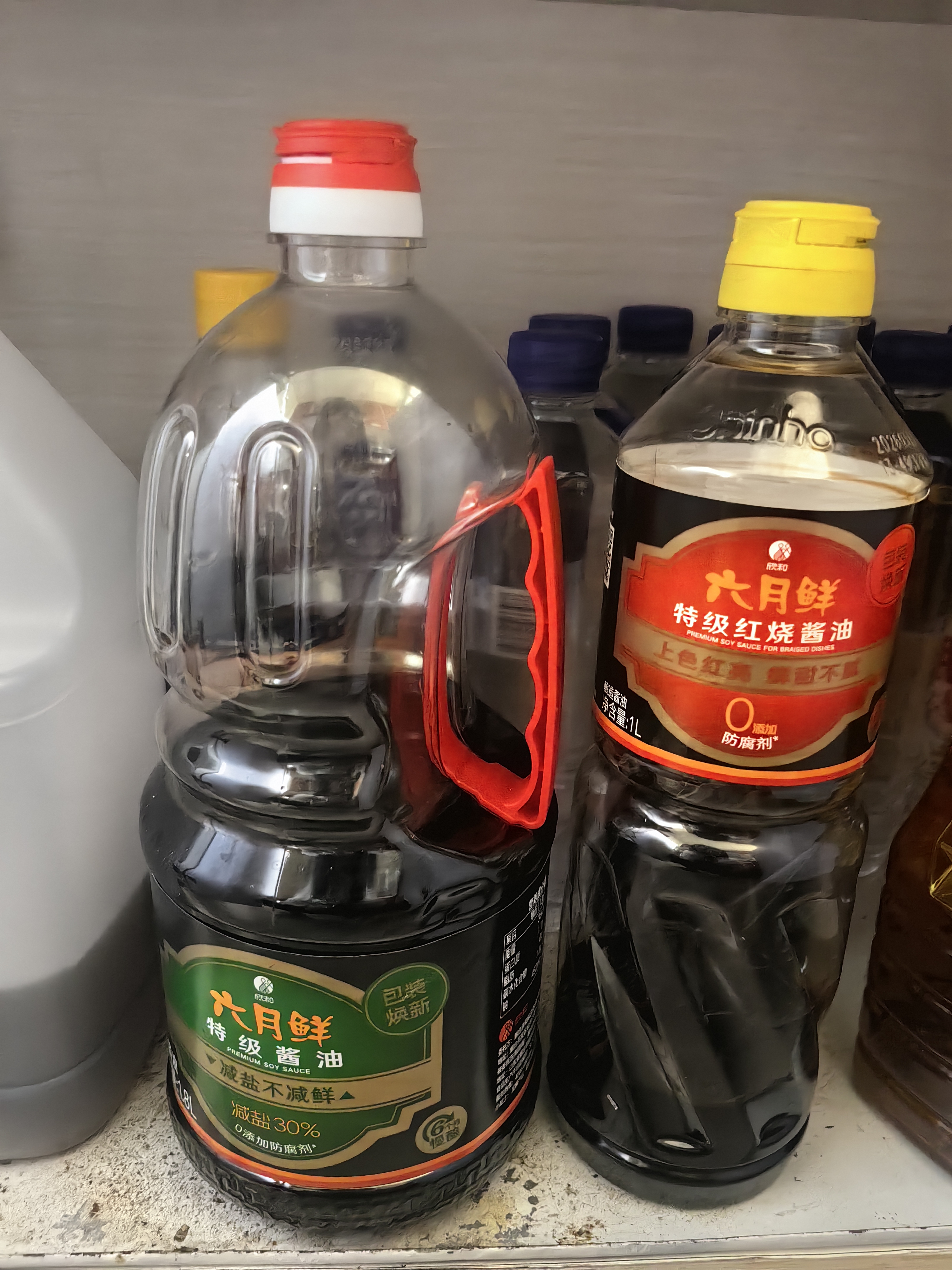 欣和六月鲜经典系列特级红烧酱油1L【特级酱油】上色调味红烧排骨炖菜 实拍图