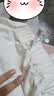 灿图浅色美式工装牛仔裤女夏季新款高腰显瘦宽松直筒裤垂感百搭拖地裤 米白色 M 实拍图
