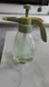 九千谷喷壶 气压式大容量塑料洗车浇花园艺喷雾器 1.5L 透明奶绿3248 实拍图