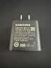 三星 原装25W\/45W充电器 Type-C 三星充电宝 二手 25W 旅行充电器快充头 黑色 准新 实拍图