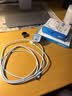 ANKER安克套装20W苹果充电器蓝+C-C快充数据线1.8米蓝 实拍图