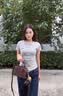 CinvaiKrose【赵昭仪同款】小c&k手提包包女包2026新款保龄球斜挎包生日礼物 咖啡色coffee【送女友老婆女生礼物走心】 实拍图