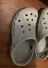 卡骆驰（CROCS）贝雅洞洞鞋男鞋女鞋轻便耐磨一脚蹬拖鞋休闲鞋百搭花园鞋|10126 卵石色-2V3(含智必星) 40 (250mm) 实拍图