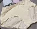 红豆内裤女纯棉抑菌裆女士内裤棉氨中腰三角裤4条装 组合一170 实拍图