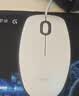 罗技（Logitech）M100r 鼠标 有线鼠标 办公鼠标 对称鼠标 大手鼠标 白色 实拍图
