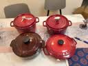 珐宝（staub）京东限定法国进口珐琅铸铁锅烹饪锅具深炖锅酒红24cm【新品首发】 实拍图