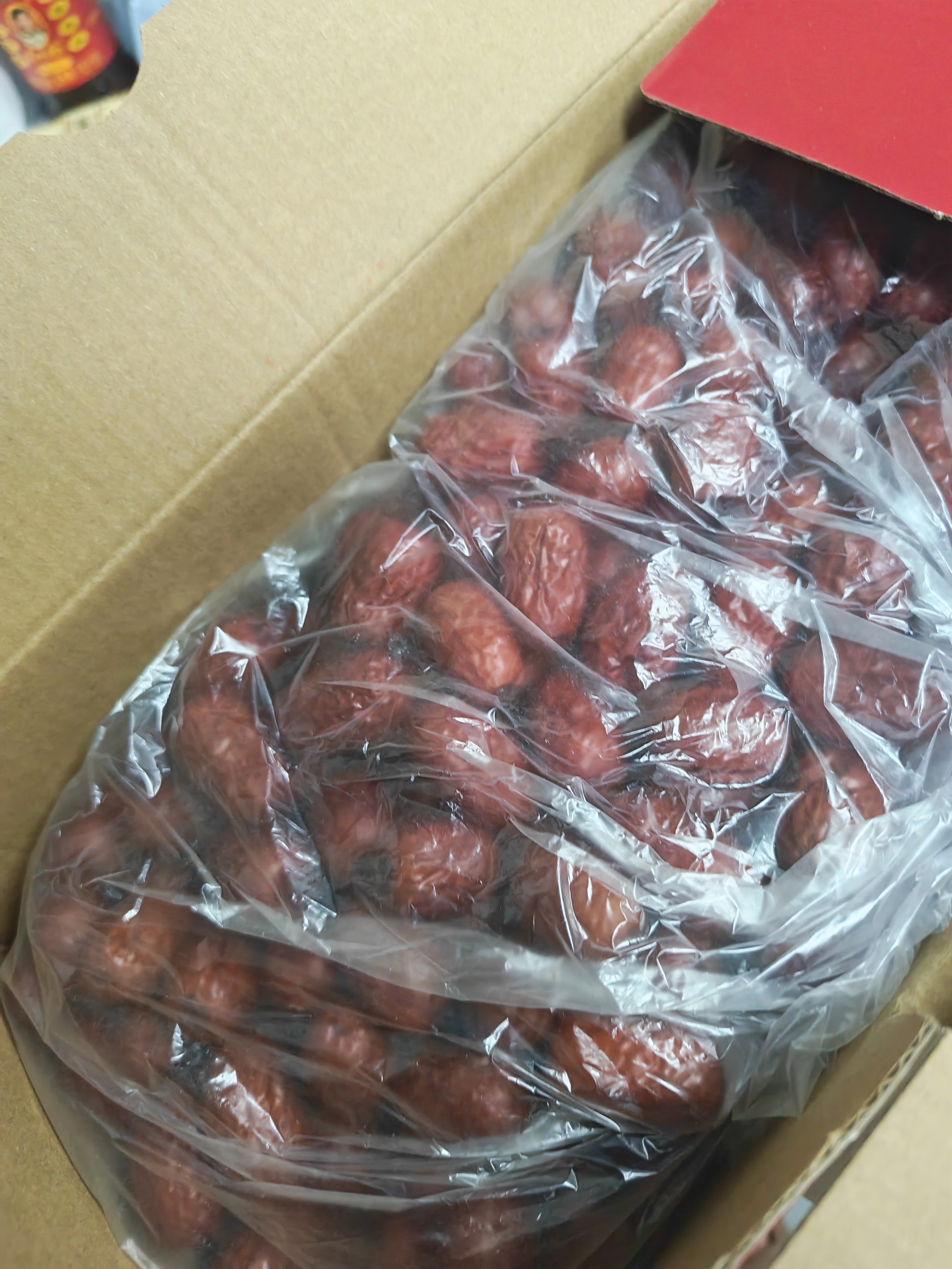 果夫子若羌灰枣5斤休闲零食新疆红枣免洗煲汤煮粥打豆浆中秋礼盒装 实拍图