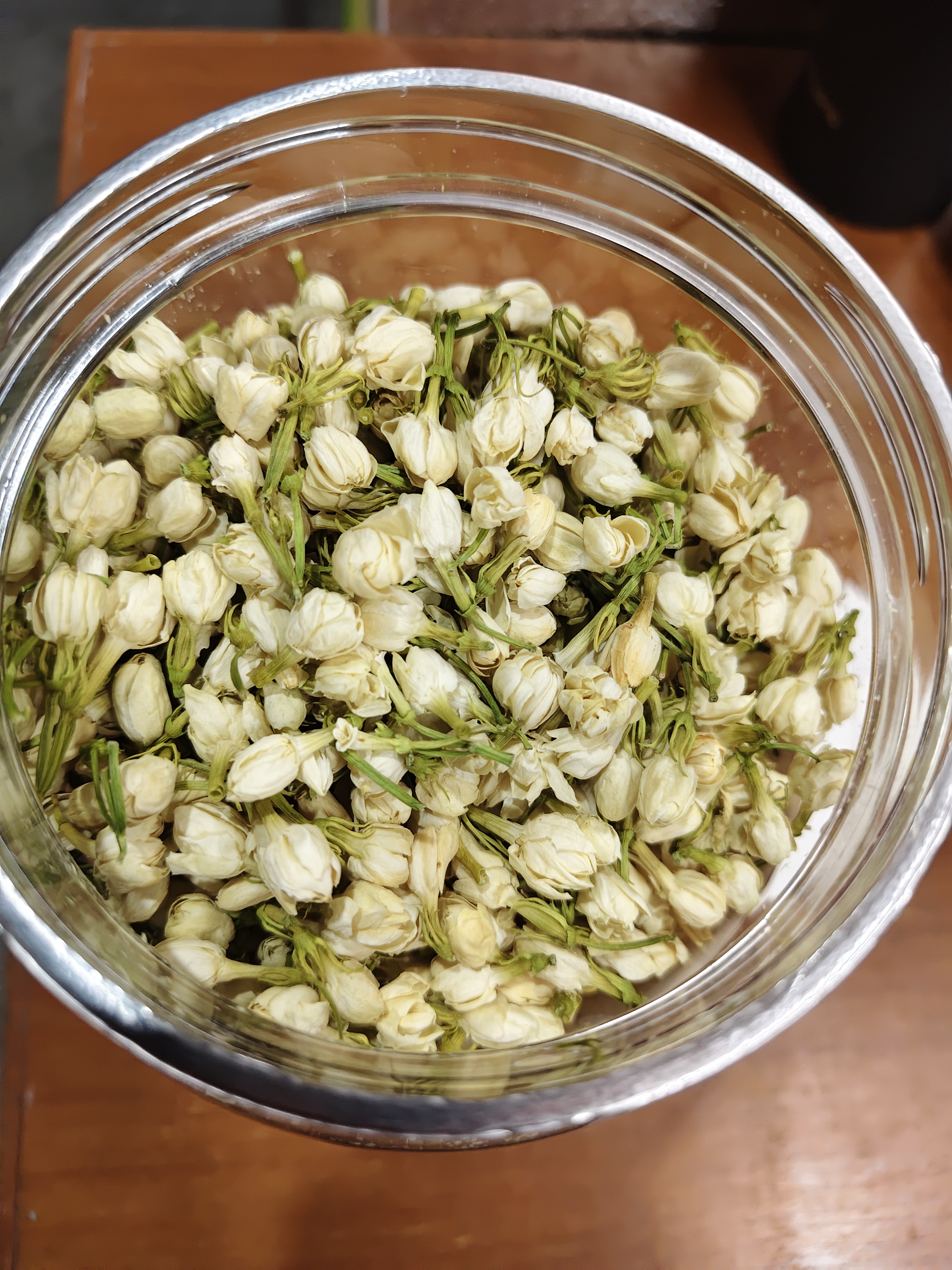 贡苑花草茶 茉莉花苞105g/罐 横县原产茉莉花茶干花蕾养生茶叶泡水喝 实拍图