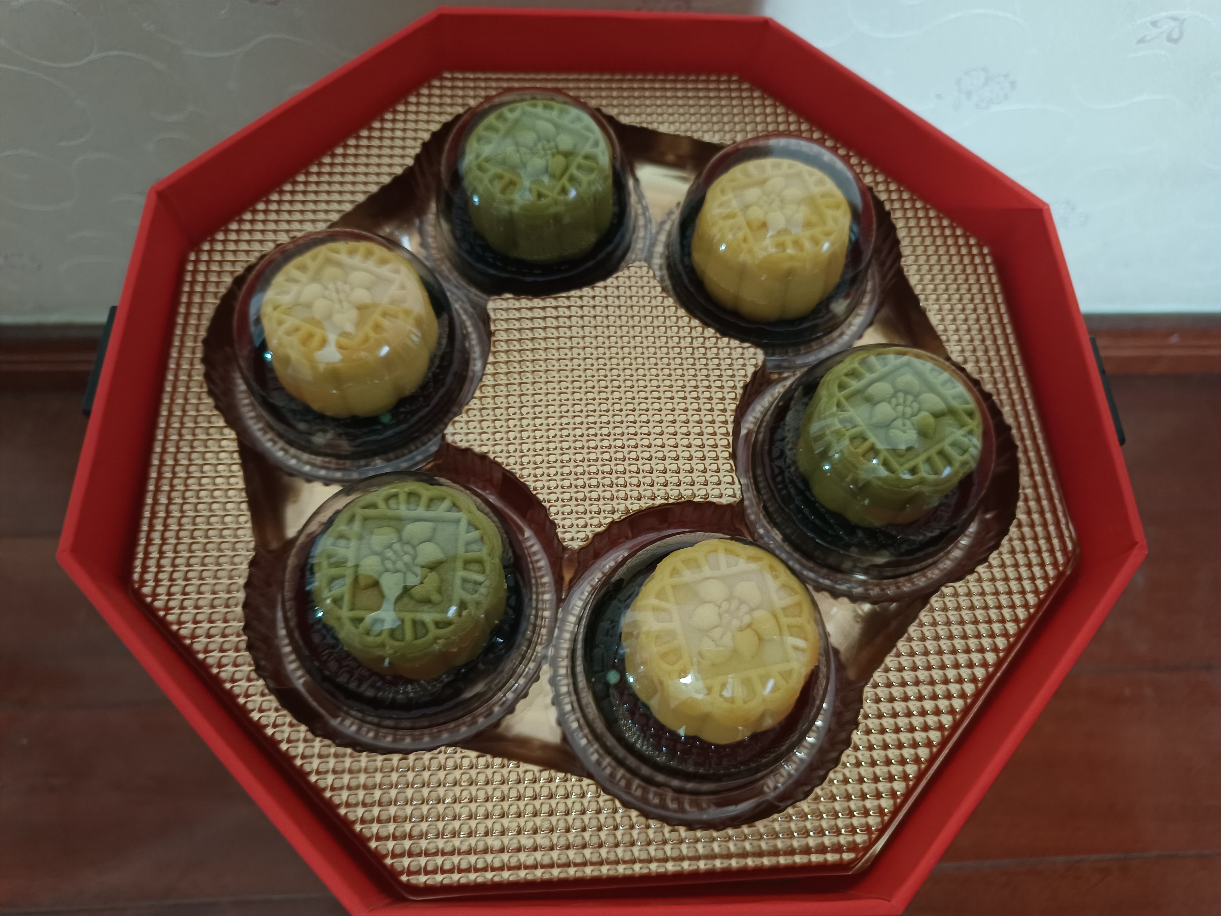 广州酒家步步高升月饼礼盒1405g 11枚老字号芝士流心红豆沙五仁中秋团购 实拍图