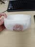 碗家用吃饭碗新款可爱ins风餐具陶瓷釉下彩高颜值简约少女心 【随机色】4.5英寸新款奶油碗1只装 实拍图