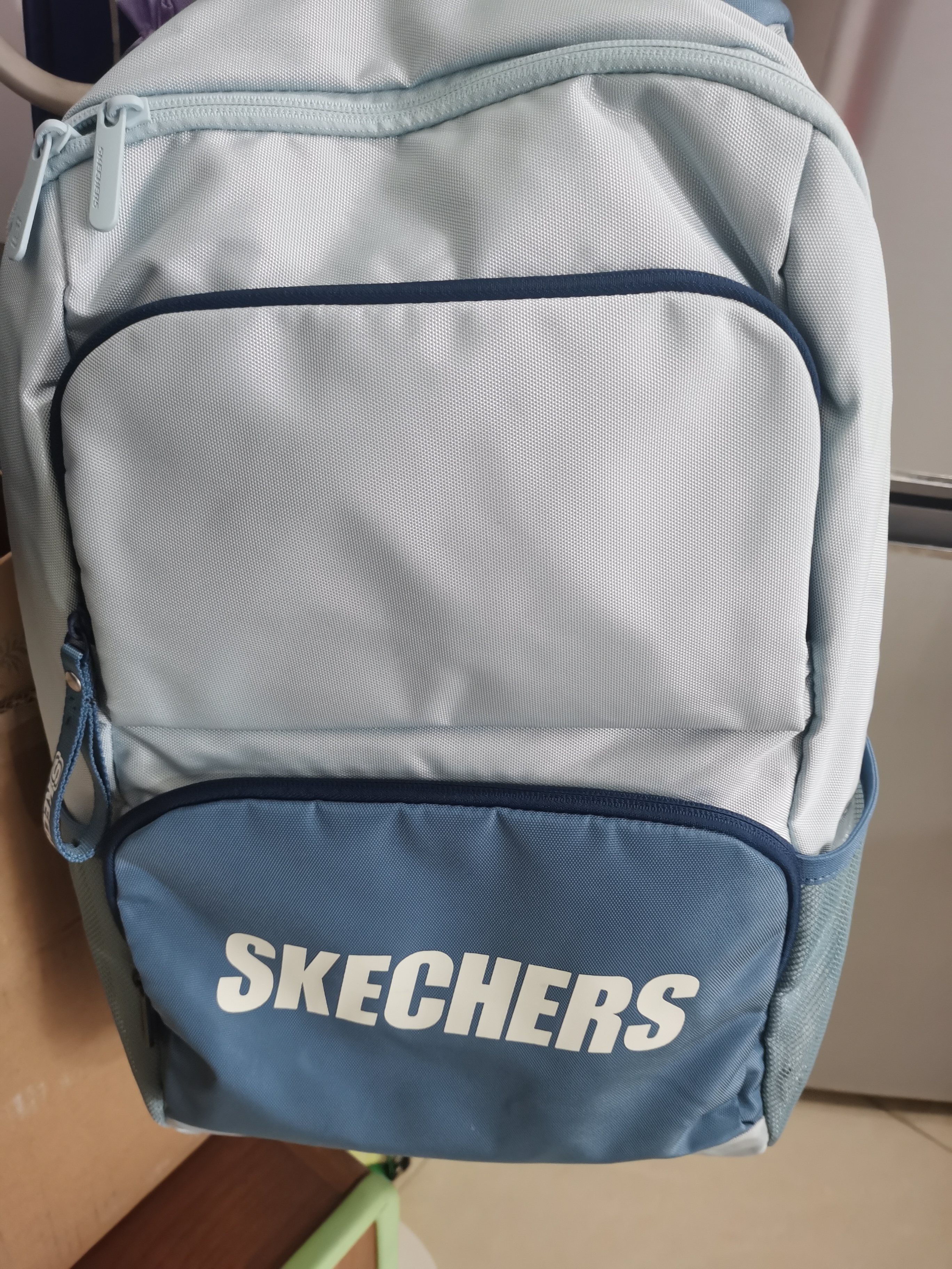 Skechers斯凯奇自营男女童双肩三到六年级撞色轻便大容量学生书包L124K062 实拍图