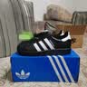 阿迪达斯（adidas）Superstar 2贝壳头三叶草经典女款运动板鞋JH9977黑色 40 实拍图
