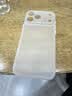 POZZO【冰砂散热】适用苹果17promax手机壳iphone17promax保护套全包防摔磨砂超薄简约高级感  冰晶白 实拍图