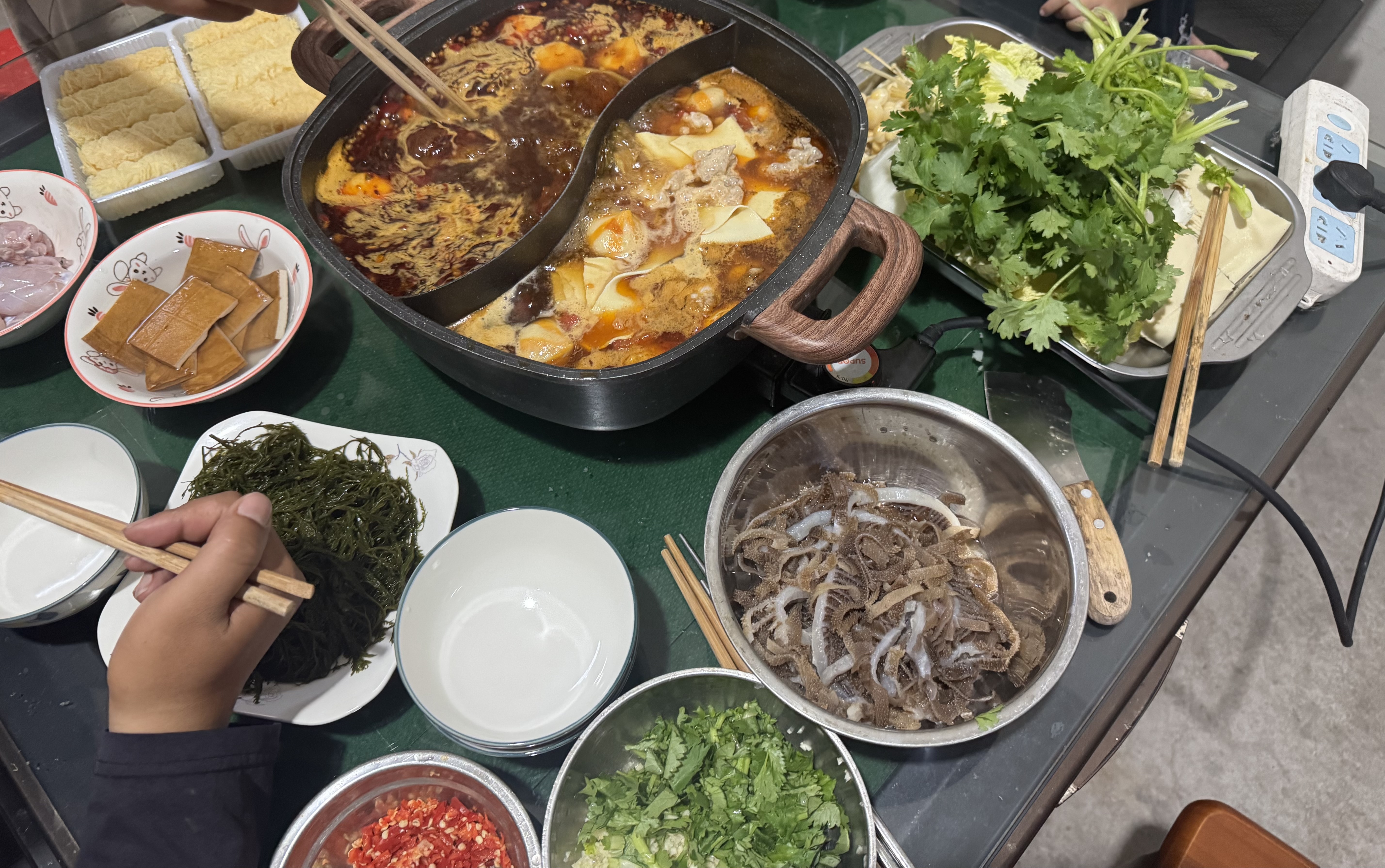 湾琴河 0脂盐渍鞭炮笋250g长寿菜马尾藻凉拌菜麻辣烫火锅食材海草下饭菜 实拍图
