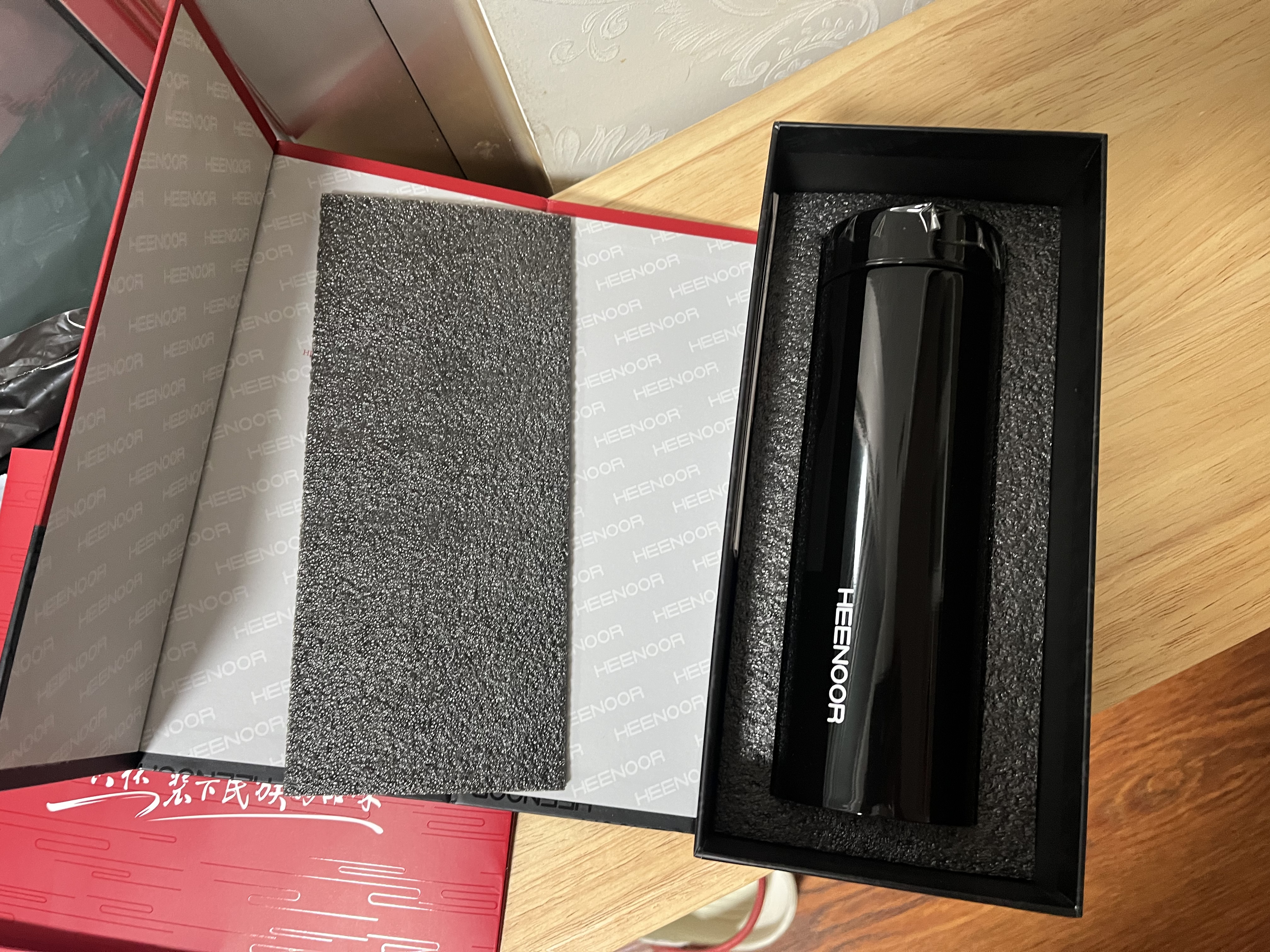 希诺保温杯男士316L不锈钢泡茶杯子商务车载水杯节日礼物XN-3090A 实拍图