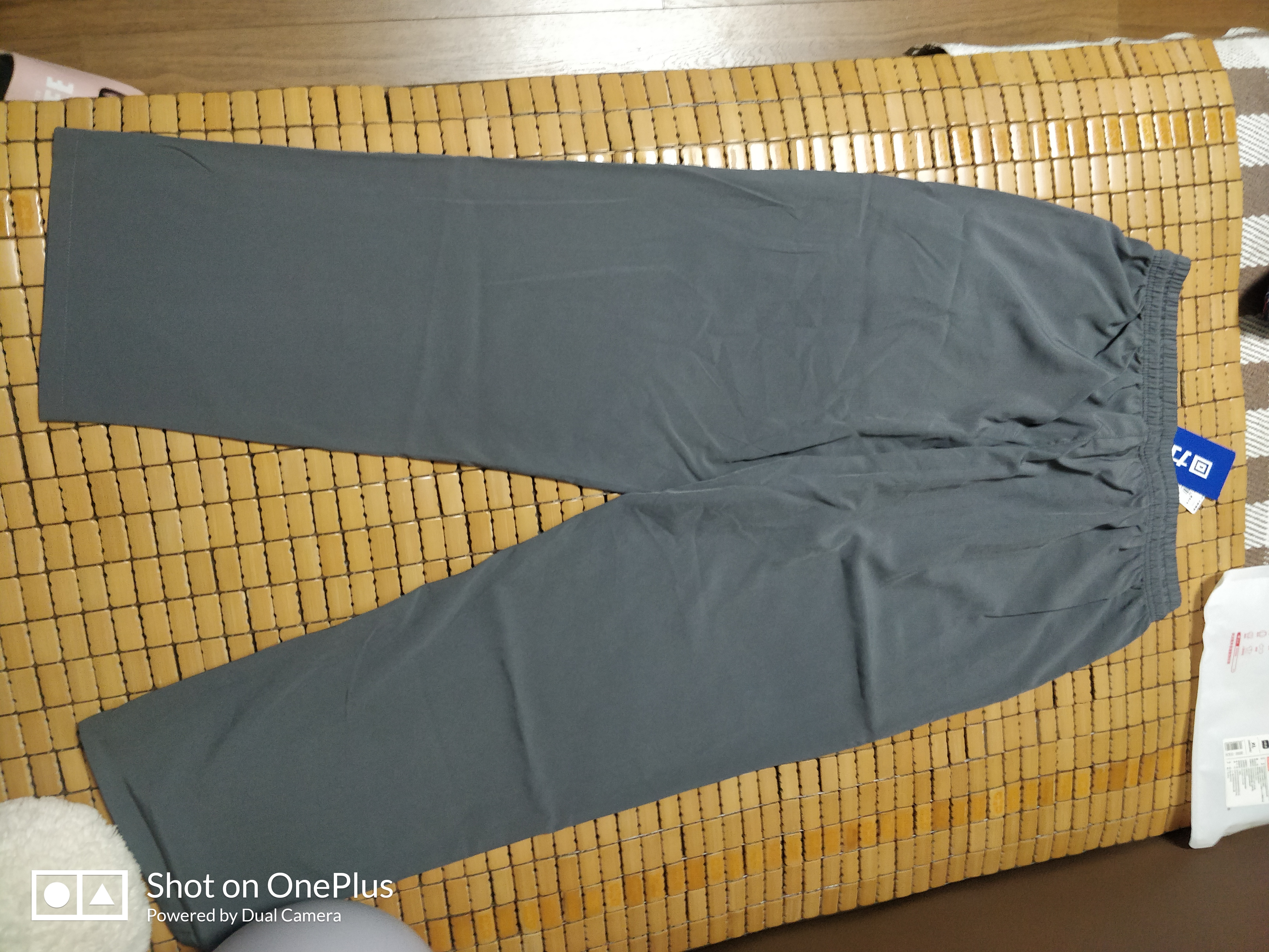 回力（Warrior）裤子夏季男运动裤男夏季冰丝速干休闲裤男宽松直筒阔腿裤子男裤 实拍图
