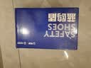 蓝鸥盾劳保鞋男高帮轻便防滑防水防砸钢包头防刺安全工作鞋D1117N 40 实拍图