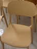 全品屋餐椅凳子塑料椅子办公椅靠背休闲椅书桌椅学习椅化妆椅电脑椅 实拍图