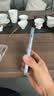 猩球卫士高级感防指纹适用Apple/苹果iPhone17磁吸光栅瓦楞手机壳超薄行李箱条纹保护套磨砂透明外壳白 实拍图