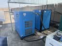永磁变频螺杆式空压机7.5KW15/22立方气泵空气压缩机工业级螺杆机 【标准款】7.5KW变频+0.3m³储气罐两件套 实拍图