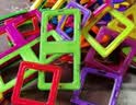 魔磁玩家（ MAGPLAYER）磁力片小学磁力教具积木几何展开图18片框架模型演示器儿童玩具 实拍图