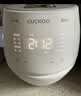 福库（CUCKOO）2.0真高压小白贝Air新品快煮饭电饭煲IH加热多不粘锅内胆智能电饭锅3L小容量2-3人 CRP-DHP0618FGW 实拍图