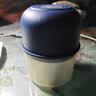 绞肉机小型打蒜器家用绞蒜切蒜器多功能辅食料理机电动蒜泥神器蒜蓉机自动切菜机压蒜器 宝蓝色- 0.26L （升级大电机） 实拍图