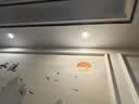 雷士（NVC）LED筒灯客厅过道嵌入式二级能效全铝高亮漆白6瓦暖白开孔75-85mm 实拍图