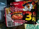 三养（SAMYANG）火鸡面三养3倍辣火鸡面方便面700g(140g*5)早餐泡面拌面宵夜速食 实拍图