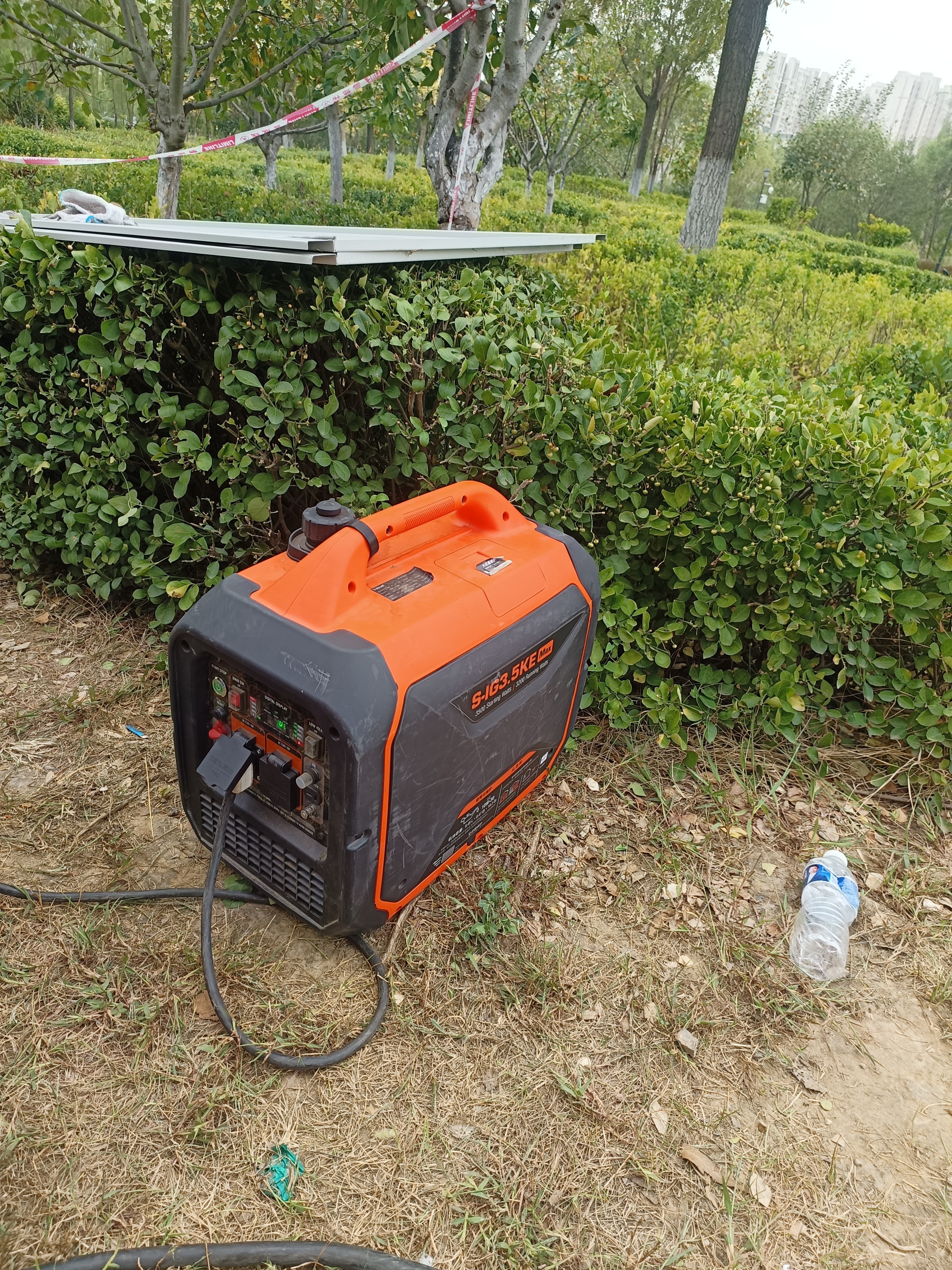 森久汽油发电机220V/3.5KW家用小型低噪户外便携露营应急S-IG3.5KE 实拍图