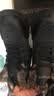 全洲狼 雪地靴男冬季新款东北棉鞋男大码抗寒防水加绒保暖轻便防滑靴子 黑色棉鞋-升级版 加绒 42 (260mm) 实拍图