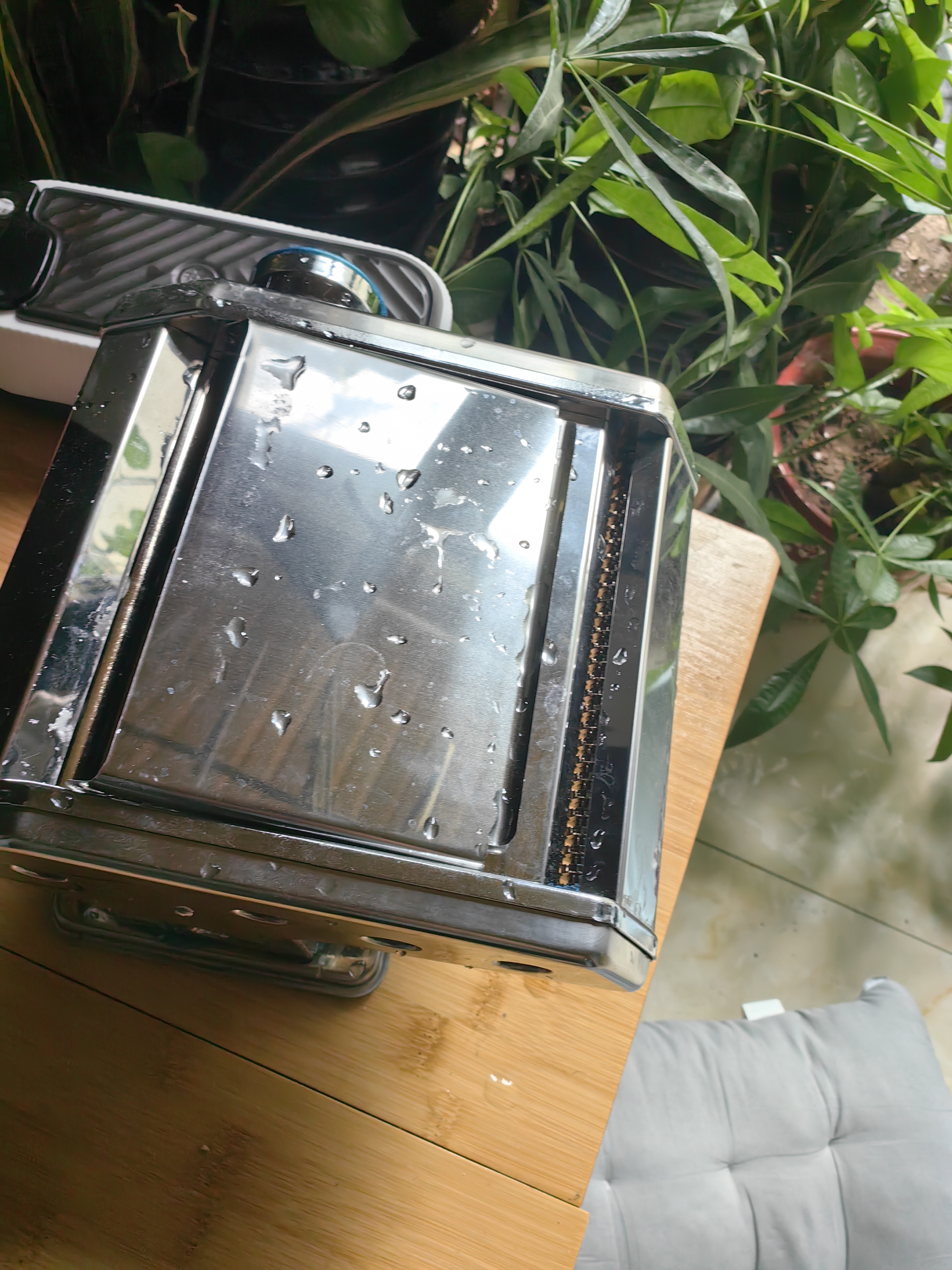 京冇面条机家庭用压面机小型不锈钢压面条饸络机手摇多功能擀面制面机 实拍图