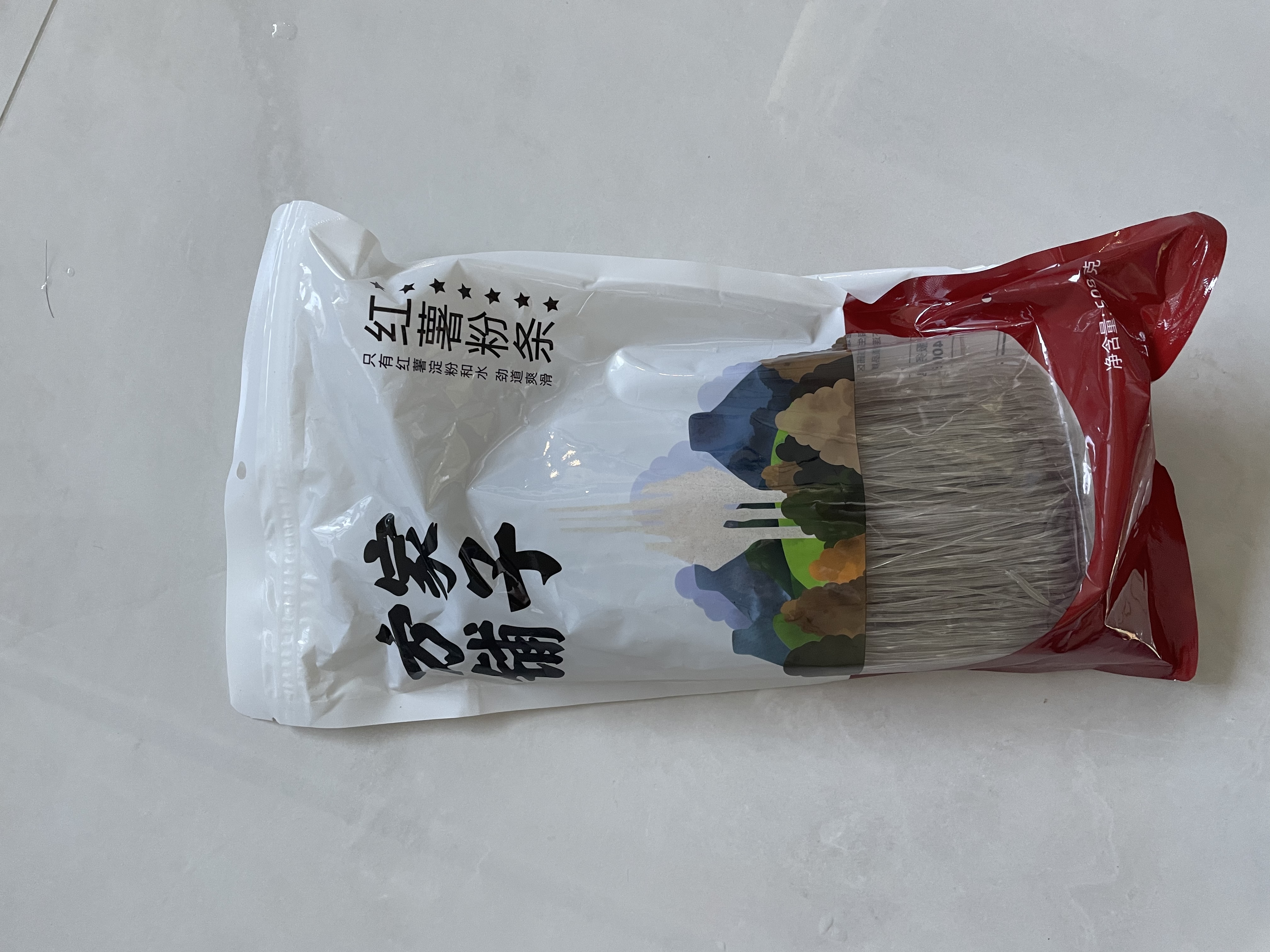 方家铺子中华老字号纯红薯粉条508g酸辣粉丝无添加佐餐佳品 实拍图